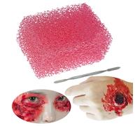 lisutupode Cire À Cicatrices Pour Maquillage Halloween - Cire pour Blessures Factices Maquillage Halloween,Accessoires Zombie Vampire Visage Corps pour Fêtes et Festivals
