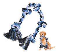 lisutupode Corde pour chien, jouets pour chiens Corde - Puppy Jouets pour la dentition - Puppores interactifs tiraille de guerre en coton à mâcher pour races moyennes et grandes