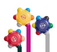 lisutupode Crayons de coloriage lavables - Crayons de coloriage pour enfants - Crayons de dessin et de coloriage effaçables pour garçons et filles âgés de 2, 4, 6, 8, 10 ans