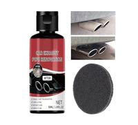 lisutupode Décapant Rouille Métal,Nettoyant 50ml Pour Particules De Fer - Pâte Restauratrice Éclat Anti-Oxyde Pour Pot Échappement Pare-Chocs Jante Camion SUV Moto Frein Roue