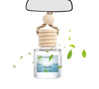lisutupode Diffuseur de parfum pour voiture - Pendentif de parfum en verre durable - Diffuseur d'huile portable multiple avec ficelle pour voiture