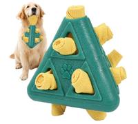 lisutupode Distributeur de nourriture pour chien - Distributeur de nourriture en forme de pyramide pour chien, résistant aux morsures pour animaux de compagnie de petite, moyenne et grande taille