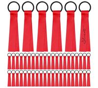 lisutupode Étiquettes de nom de pom-pom girl - Pompons de pom-pom girl - Portable Cheer Camp - Ruban cravate pour sac à dos, boîte, clé, sac