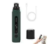 lisutupode Grinder de clous de chien calme, lime à ongles pour chiens | Clayes de clous de chien précises et réglables avec lumière LED | Soin de la griffe d'animaux, fournitures portables