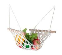 lisutupode Hamac à fruits sous l'armoire, hamac banane suspendu | Tissé à la main Boho Cuisine Macramé Filet Veggie Filet Rangement Banane pour la maison, le bateau, le camping-car