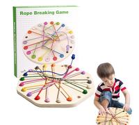 lisutupode Jeu de puzzle à corde torsadée, jeu de vêtements Untangling, Teaser de cerveau Twisted Rope Untangle Challenge | Jeu logique Stratégie Teaser Cerveau Interactif