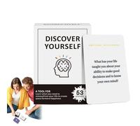 lisutupode Jeux de société pour adultes | Cartes avec thèmes de conversation sociale, Deck dédié à des moments positifs pour réunions de famille, fêtes et journées à la plage