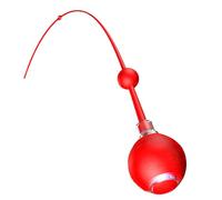 lisutupode Jouet de Balle Électrique pour Chat avec Corde | 3 Modes Interactifs avec Jeu de Queue Roulante | Jeu Automatique Rechargeable avec Queue pour Chasse Interactive Et Exercice Physique
