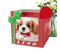 lisutupode Jouet robot électronique en forme de chiot marchant chien en peluche interactif jouet électrique qui bouge la queue et aboie pour chambre ou résidence