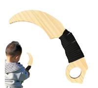lisutupode Jouets en bois pour - Jeu de rôle de 21 cm avec poignée antidérapante légère | Jouet de jeu symbolique pour homme, pour école, parc extérieur, garçons et filles de plus de 21 cm
