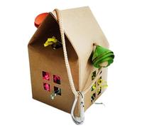 lisutupode Jouets interactifs pour oiseaux de compagnie - Accessoires uniques pour cage d'oiseaux - Papier de déchiquetage pour calopsitte, perruche, perroquet