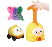 lisutupode Lanceur de voitures avec ballon - Jouet éducatif préscolaire adorable | Set voiture à ballon - pour enfants, garçons, filles, garçons, garçons/garçons/garçons/garçons/cours/anniversaires