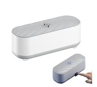 lisutupode Machine de nettoyage de bijoux - Légère et sans fil | Machine de nettoyage à ultrasons pour bagues - Pour montres, bagues, boucles d'oreilles, lunettes, pour et brosses