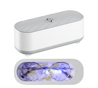 lisutupode Machine de nettoyage de bijoux - Légère et sans fil | Machine de nettoyage à ultrasons pour bagues - Pour montres, bagues, boucles d'oreilles, lunettes, jouets pour enfants et brosses