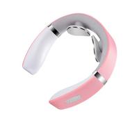 lisutupode Masseur cervical avec fonction thermique, vibration rechargeable avec chaleur et 10 modes pour massage des tissus profonds, du stress et des soins du visage, utilisation à la maison et en