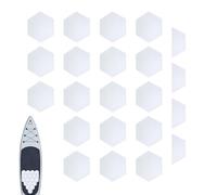lisutupode Padre de Traction pour Planche de Surf - 22 Pièces Tapis de Traction Hexagonal Antidérapant pour Le Pont - Rembourrage de Surf - pour Kitesurf Shortboard Skimboard Sports Nautiques Hommes