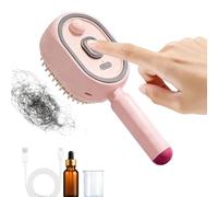 lisutupode Peigne De Massage Électrique À Coussin D'air Et Spray 3 En 1, Brosses À Vapeur Électriques Pour Cheveux, fer À Lisser À Vapeur Rechargeable Avec Spray, Antistatique Lisseur À Vapeurs