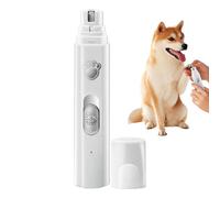 lisutupode Ponceuse à ongles électrique pour chiens - Aiguiseur rechargeable pour chats avec deux vitesses, appareil électrique à 2 vitesses pour les ongles d'animaux de compagnie moyens, petits et