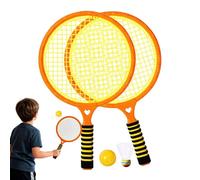 lisutupode Raquettes Badminton pour - Jouets Sportifs De Tennis | Set Badminton D'Intérieur,pour Jardin Plage Arrière-Cour Parc École Camping Terrasse Espace Jeux Réunion Familiale Fête Anniversaire
