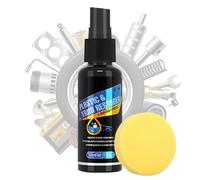 lisutupode Rénovateur de Garnitures Noires pour Automobile | Spray Nettoyant 50 ML - Restaurateur de Plastiques | pour Réparation des Égratignures et Finition Brillance Soin Extérieur du Tableau de