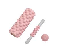 lisutupode Rouleau de massage | Haute Densité Antidérapant | Rouleaux de Massage pour Récupération Musculaire - Pour la maison, la salle de sport, les voyages, le yoga, le pilates, la musculation, la