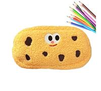 lisutupode Sac à Crayon à Biscuits, étui à Crayon Mignon - Mignon Soft Cookie Crayer Pouch pour Les étudiants,Supplies de Papeterie Portables, Sac de Stockage à Un Stylo à Grande capacité pour Les