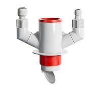 lisutupode Té Pour Tuyaux D'échappement De Sol,Multi-usages Pour Connecteurs Scellants | Joint En T Pour Cuisine | pour Usage Ménage Intérieur Salle De Bains Cuisine Lave-vaisselle Purificateur et