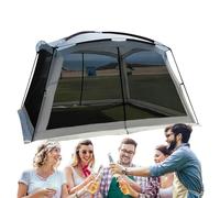 lisutupode Tente d'ombrage portable résistante aux rayons UV pour le camping, les vacances en famille, le jardin, la randonnée, les voyages sur la route, le tourisme et