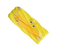 lisutupode Trousse à crayons amusante - Pochette de rangement portable à fermeture éclair pour stylos, étudiants, enseignants, artistes, adolescents, voyageurs, école, salle de classe, bureau, voyage