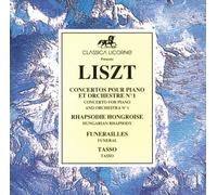 Liszt Cd Concertos Pour Piano Et Orchestre N°1 - Rapsodie Hongroise - Funéraille