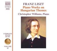 Franz Liszt – Œuvres complètes pour piano, vol. 65 : Pièces pour piano sur thèmes hongrois – CD