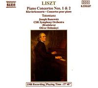 Liszt, F. – Concertos pour piano n°1 & 2 – CD – Import – NAXOS