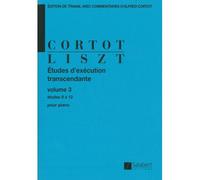 LISZT F. - ETUDES EXECUTION TRANSCENDANTE VOL.3: ETUDES 9 A 12 - PIANO