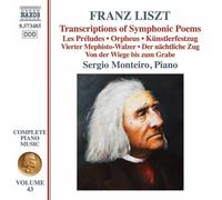 Intégrale de la Musique pour Piano Vol 43/Transcr de Poemes Symph