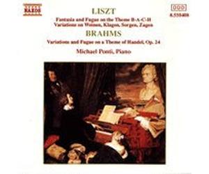 Liszt Franz - Fantaisie & Fugue pour piano sur le nom BACH