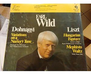 LISZT Hungarian Fantasy, Mephisto Walz n. 1 and n. 2 - DOHNANYI Variations on a Nursery Tune op. 25 ; Capriccio in F min. op. 26 -- Earl Wild (piano) -- Pickwick ()--Vinyl LP-PICKWICH-PMCLP 7054-LISZT Ferenc (Ungheria); DOHNANYI Ernst "Ernò" von (Ungheria)-DOHNANYI Christoph von (dir); New Philharmonia Orchestra; Royal Philharmonic Orchestra; STANGER Russel (dir); WILD Earl (pianoforte)
