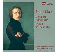 Liszt / I Vocalisti / Lustig - Sacred Choral Music [New CD]