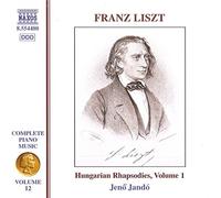 Jando – Liszt : Intégrale de l'œuvre pour piano Vol. 12 – NAXOS