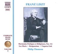 Liszt – Intégrale de l'œuvre pour piano Vol. 3 – NAXOS