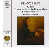 Liszt – Intégrale des œuvres pour piano, vol. 20 : Études pour piano, Études de concert