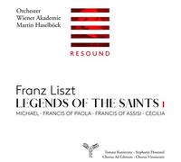 Liszt : Legends Of The Saints, Volume 1 CD