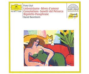 Liszt : Liebestraume / Reves d'amour / Consolations / Sonetti del petrarca / Rigoletto paraphrase