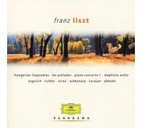 Liszt : Rhapsodies Hongroises - Les Préludes - Concerto pour piano n° 1