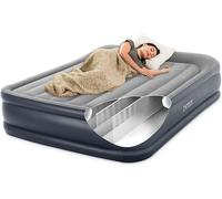 Lit 2 Place Ultra Plush Deluxe Matelas Double Gonflable Intex + Pompe 152x203x42