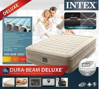 Lit 2 Places Ultra Plush Deluxe Matelas Double Gonflable Intex 152x203x46