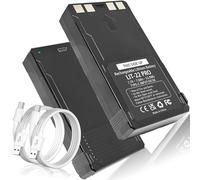 LIT-22 Lot de 2 batteries au lithium rechargeables LIT22 compatibles avec SPYPOINT Flex-M, Flex-S, Flex G-36, Flex-Plus, Flex Series Cellular Trail Camera Lot de 2 7000 mAh