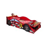 Vipack - Lit enfant Toddler Race Car Bed rouge - FUN