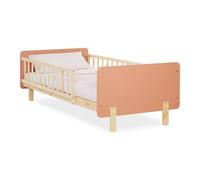 Lit 90x200 avec matelas sommier rouge