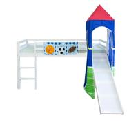 Lit 90x200 cm enfant avec tour - football
