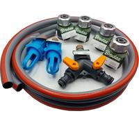 Lit à eau Dual Füllset Kit de pompage 2x embouts de remplissage et de vidange Adaptateur Adapté à tous les matelas à eau